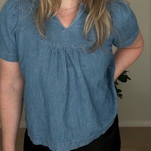 Madewell Denim Blouse